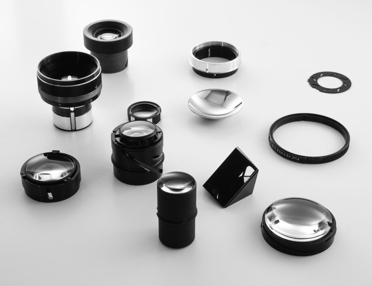 An optics formulas cheat sheet covers it all: camera lens components illustrating the range of modern optics